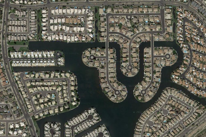 Illustration for article titled To Truly Appreciate Modern Planned Cities, View Them From Above